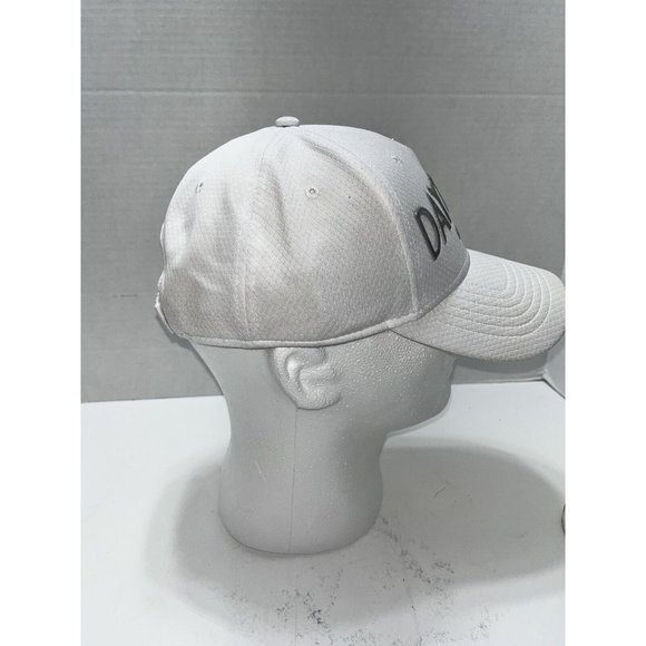 Daytona Beach  ￼White Embroidered Adjustable Strapback Hat Cap Essencial - Picture 4 of 6